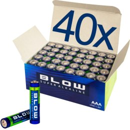 82-595# Bateria blow super alkaline aaa lr3 40szt