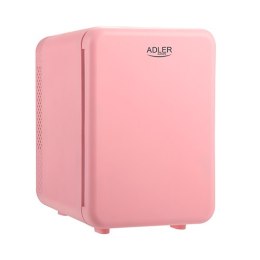 AD 8084 pink Mini lodówka 4l | chłodzenie i podgrzewanie | do domu i samochodu | system peltiera