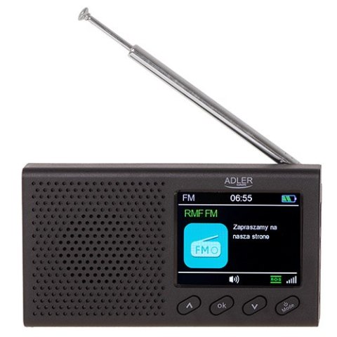 AD 1198 Radio przenośne - lcd - fm - bluetooth - zegar