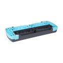 Step do aerobiku i ćwiczeń fitness, 3 stopnie, 78cm, szaro-niebieski, REBEL ACTIVE