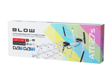21-053# Antena dvb-t atd27s vhf/uhf mux8 kierunkowa pasywna 10-pak