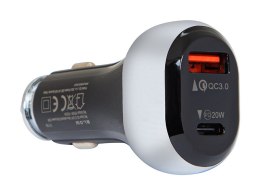 75-777# Ładowarka samochodowa `g38a 2x.usb-a+usb-c 38w
