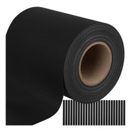 Taśma ogrodzeniowa 19cmx35m 450g/m2 czarna 23698