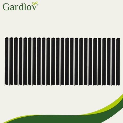 Taśma ogrodzeniowa 19cmx35m 450g/m2 czarna 23698