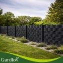 Taśma ogrodzeniowa 19cmx35m 450g/m2 czarna 23698