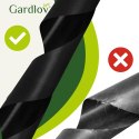 Taśma ogrodzeniowa 19cmx35m 450g/m2 czarna 23698