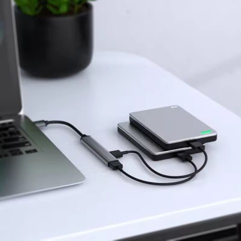 AK340A Hub usb 1x3.0 6x2.0 slim