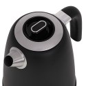 AD 1295 black Czajnik metalowy 1,7l z lcd & regulacją temperatury