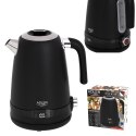 AD 1295 black Czajnik metalowy 1,7l z lcd & regulacją temperatury