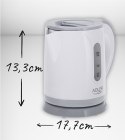 AD 1371 grey Czajnik plastikowy 0,8 l