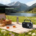 CR 1140 black Radio przenośne fm/am