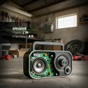 CR 1140 black Radio przenośne fm/am
