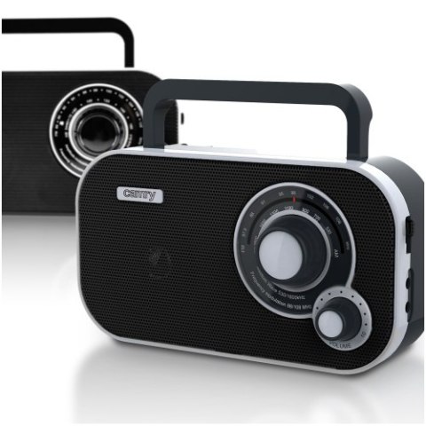 CR 1140 black Radio przenośne fm/am