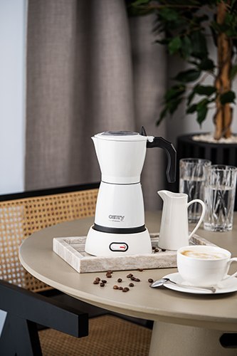 CR 4415 white Kawiarka elektryczna moka