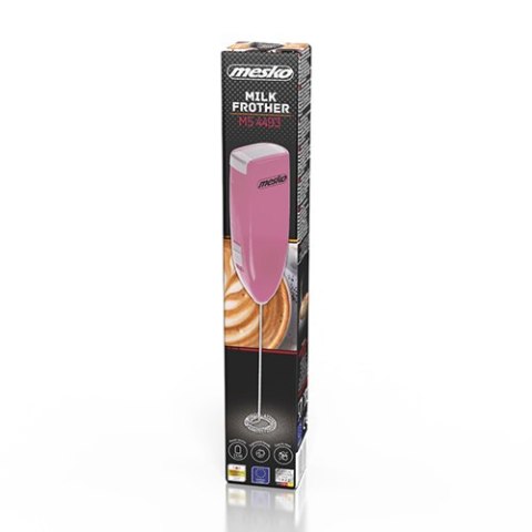 MS 4493 pink Spieniacz do mleka