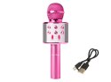 33-149# Mikrofon prm402 blow różowy karaoke