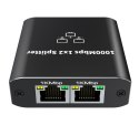 HD43 Rozdzielacz sieciowy 1x2 rj45