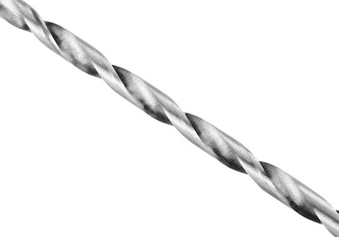 Wiertła do metalu HSS, DIN 340, przedłużane, 5 mm