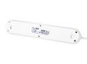 98-224# Przedłużacz sieciowy ps-430 4-gniazda 3xusb 3m biały 3x1mm