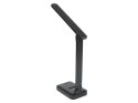 44-163# Lampka biurkowa led lb-19 czarna"