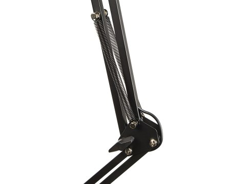 44-166# Lampka biurkowa led lb-21 czarna" podwójna