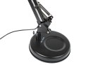 44-169# Lampka biurkowa led lb-23 czarna z lupą"
