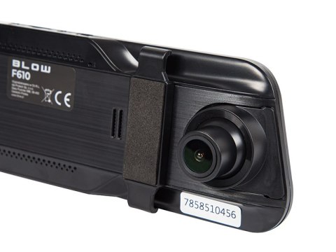 78-585# Rejestrator video blackbox dvr f610 blow lusterko ekran 10" + kamera cofania"