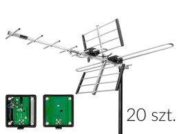 21-057# Antena dvb-t atd32s vhf/uhf mux8 kierunkowa pasywna op.