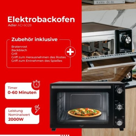 AD 6028 Piekarnik elektryczny 60l
