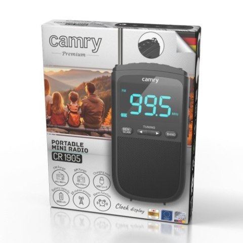 CR 1905 Radio przenośne fm/am - usb - mini radio