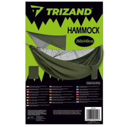 Hamak turystyczny z tarpem i moskitierą 260x140 cm
