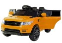Auto na Akumulator HL1638 Dla Dzieci Światła LED MP3 Pilot Pomarańczowe