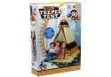 Namiot Tipi Indiański Baza Dla Dzieci + 60 Piłek 155 cm