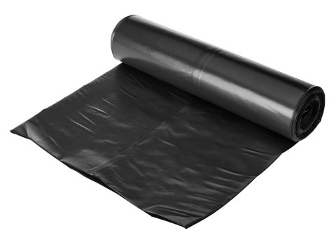 Worki na odpady budowlane 120 L, czarne, 10 sztuk, 100 mic