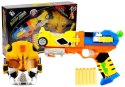 Pistolet na Strzałki Piankowe Robot 2w1 Maska 6 Strzałek