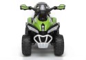 Quad na Akumulator GTS1188-A Światła LED Muzyka Schowek Zielony