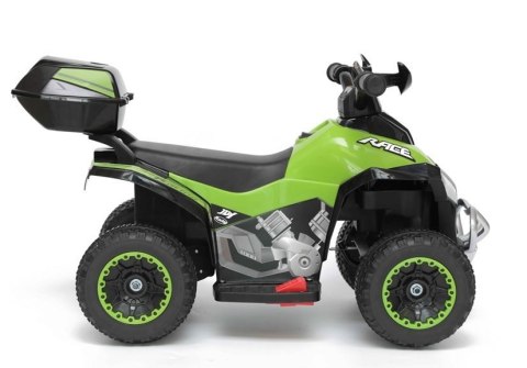 Quad na Akumulator GTS1188-A Światła LED Muzyka Schowek Zielony