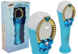 Magiczne Lustro Z Mikrofonem USB MP3 Światła Dźwięki Niebieski