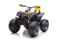 Quad Na Akumulator Z Oparciem QLS-3288 ŚwIatła LED MP3 Żółty