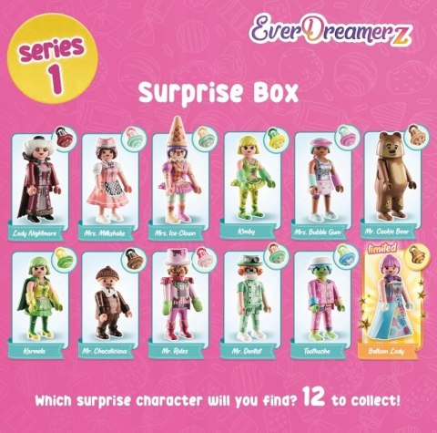 Playmobil EverDreamerz 70389 Surprise Box ? Pudełko Niespodzianka z Figurką Seria 1