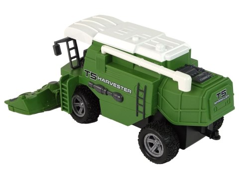 Kombajn Rolniczy Zdalnie Sterowany R/C Światła Zielony