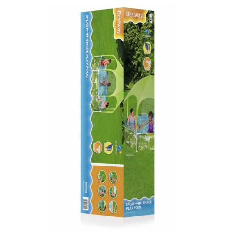 Basen Ogrodowy Stelażowy Dla Dzieci 244 cm x 51 cm Bestway 56432 Zielony