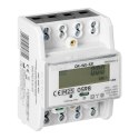 3-fazowy licznik energii elektrycznej, 80A, MID, 4,3 moduły, DIN TH-35mm