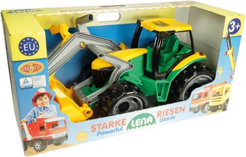 Traktor spychacz + koparka opakowanie