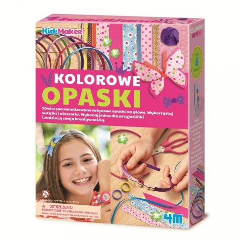 Zestaw kreatywny kolorowe opaski