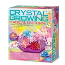 Zestaw edukacyjny hodowla kryształów - terrarium jednorożców