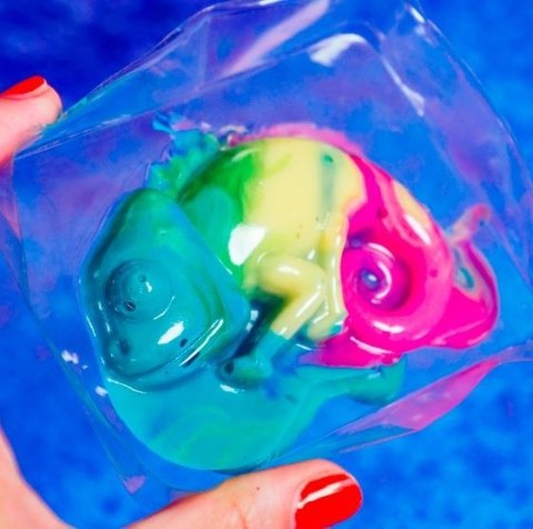 Zestaw naukowy crazy science slime kameleon