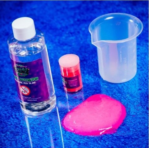 Zestaw naukowy crazy science slime kameleon