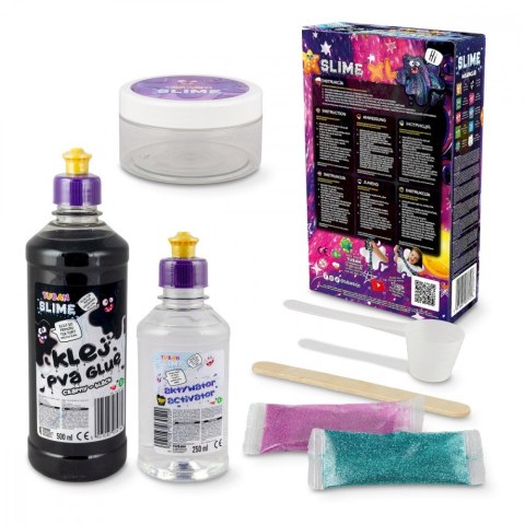 Zestaw slime diy galaxy xl