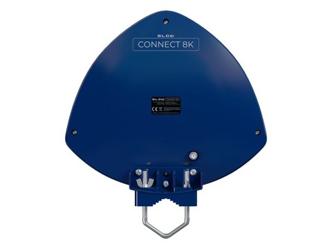 21-055# Antena dvb-t connect 8k aktywna zewnętrzna niebieska